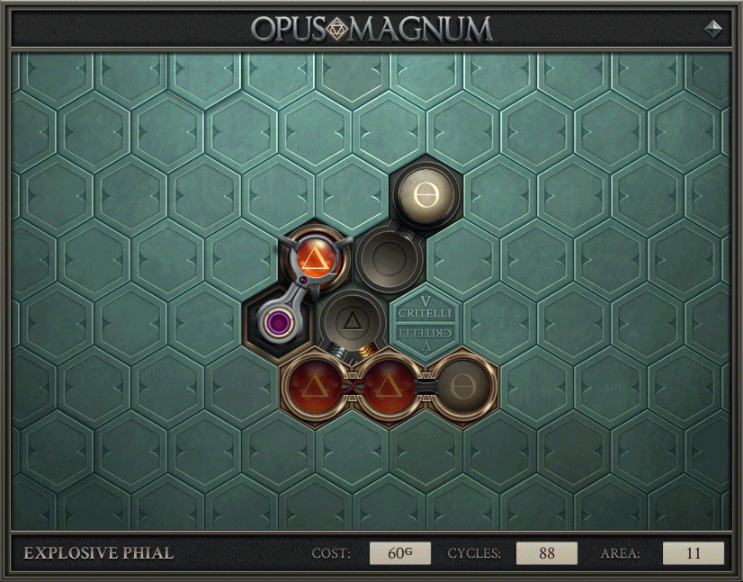 Opus magnum leaderboards